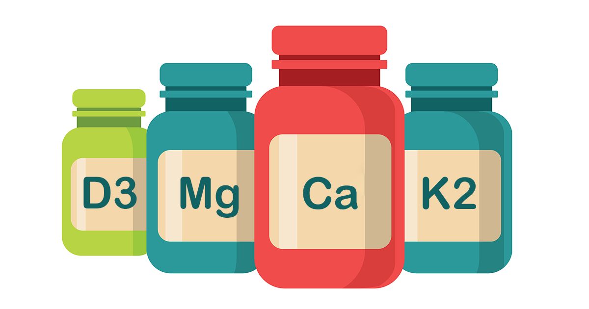 Dlaczego warto przyjmować jednocześnie magnez, witaminy D3 i K2 oraz wapń?